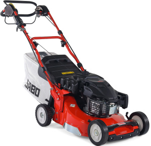 Газонокосилка бензиновая SABO 54-PRO K VARIO B PLUS (GER, 54 см., Yamaha, 190 куб.см., алюминий, Turbostar, вариатор, травосборник 75 л., 63 кг.)