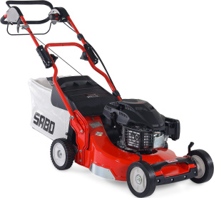 Газонокосилка бензиновая SABO 54-PRO VARIO (GER, 54 см., Yamaha, 190 куб.см., алюминий, Turbostar, вариатор, травосборник 75 л., 58 кг.)